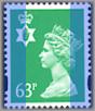 1997 GB - SGNI85 63p 2B (W) Light Emerald (Gravure) MNH 1997 GB - SGNI85 63p 2B (W) Light Emerald (Gravure) MNH