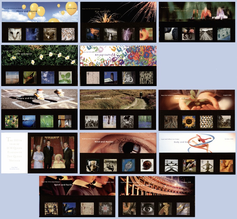 2000 GB - PP 309-318 - Commemorative Year Set (13 Packs) 2000 GB - PP 309-318 - Commemorative Year Set (13 Packs)